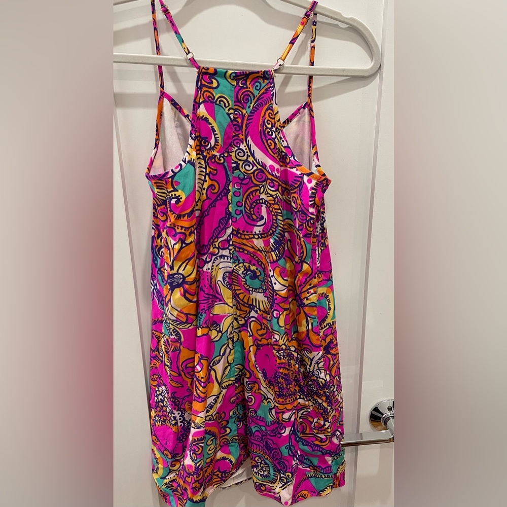 Lilly Pulitzer Dusk Silk Dress, XS - Picture 2 of 2